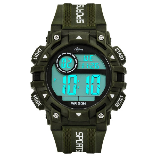 ساعت استخری ورزشی اسپرتSPORTپسرانه سبز زیتونی ضدآب دیجیتال ارسال رایگان کادوخاص امپاورEMPOWER